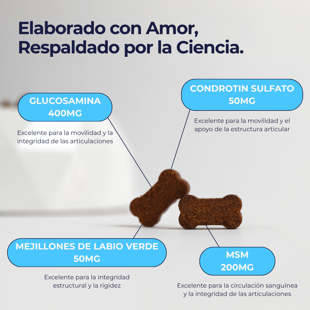 #1 Suplemento Para Caderas y Articulaciones de Perros