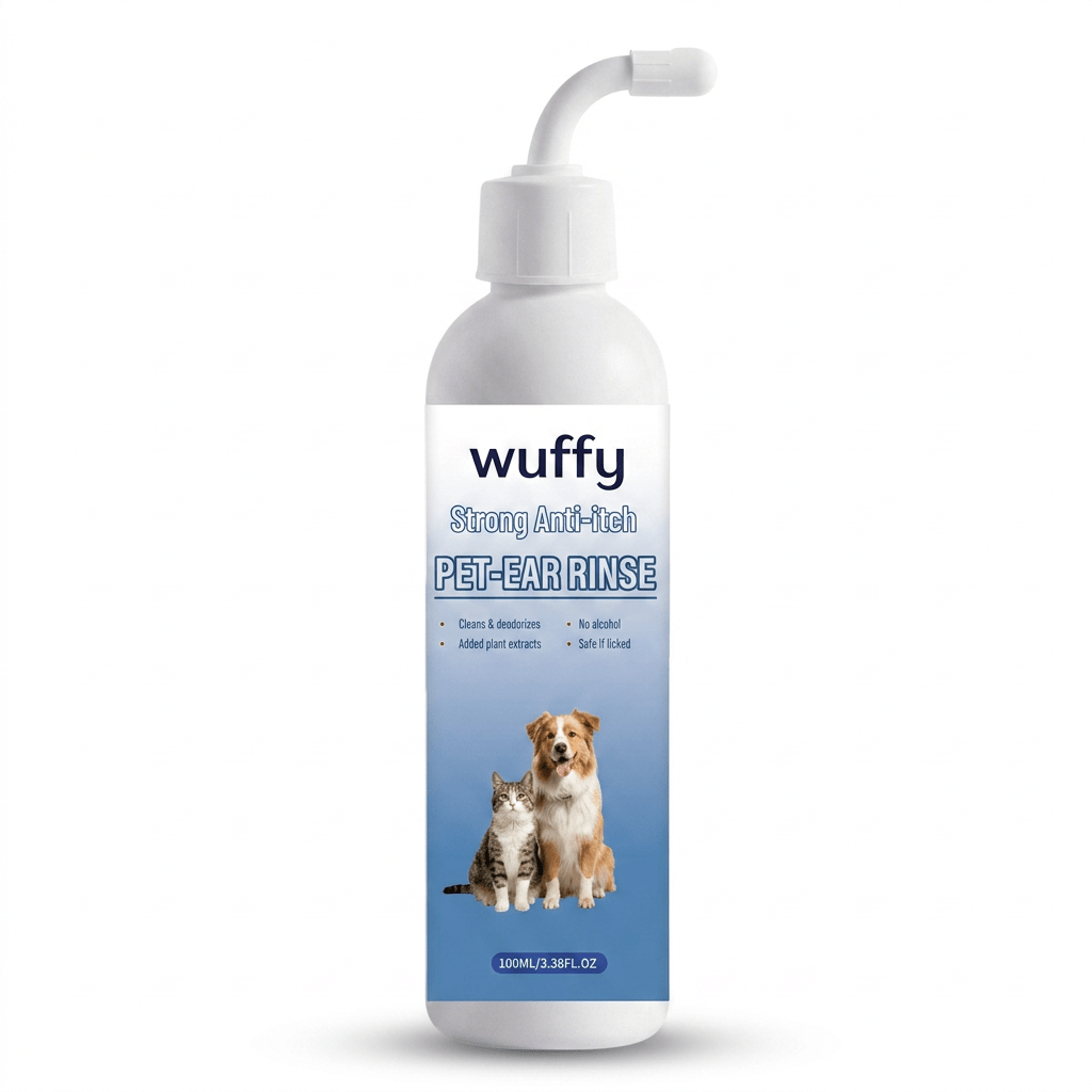Wuffy Ears® Solución Limpiadora Anti-Picazón para Oídos | 100ml - Wuffy Labs