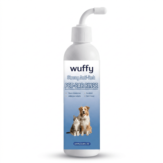 Wuffy Ears® Solución Limpiadora Anti-Picazón para Oídos | 100ml - Wuffy Labs
