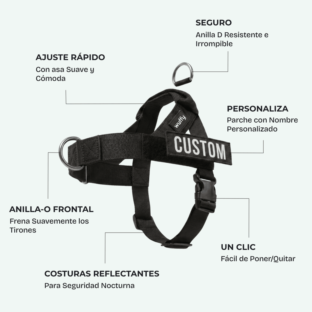 Wuffy Walk® Arnés Anti - Tirones - Wuffy Labs