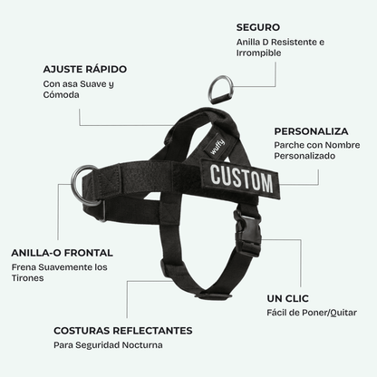 Wuffy Walk® Arnés Anti - Tirones - Wuffy Labs