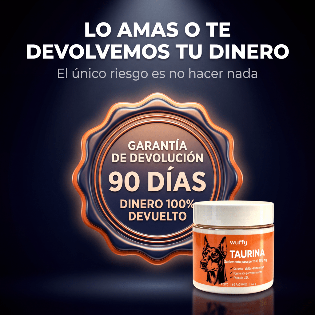 Wuffy Taurina® Suplemento de Taurina para Perros – Apoyo Cardíaco - Wuffy Labs