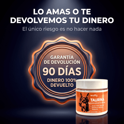 Wuffy Taurina® Suplemento de Taurina para Perros – Apoyo Cardíaco - Wuffy Labs