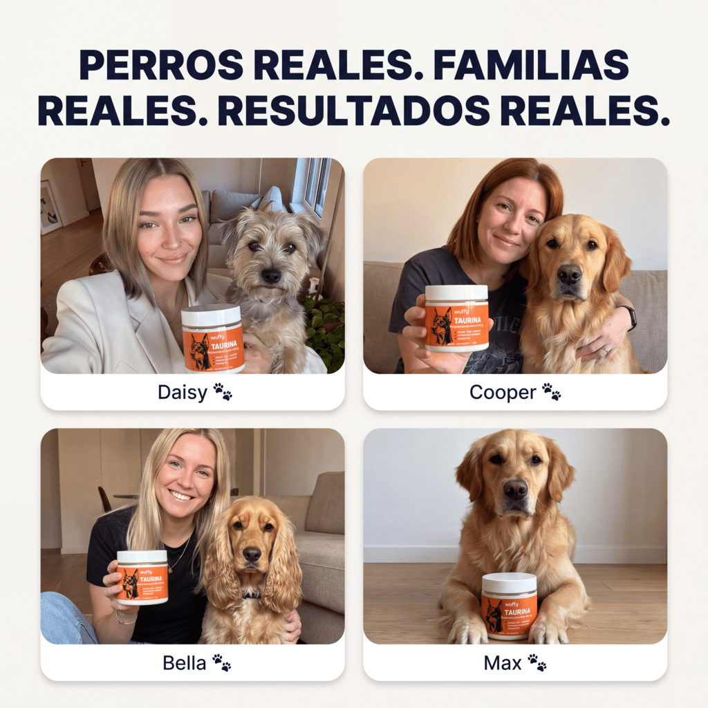 Wuffy Taurina® Suplemento de Taurina para Perros – Apoyo Cardíaco - Wuffy Labs